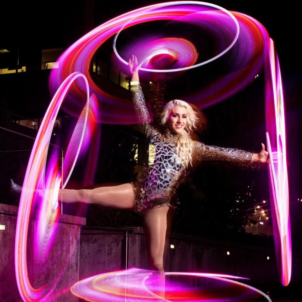 Lithium Ion Rechargeable LED Battery - AAA for Hula Hoop - UltraPoi