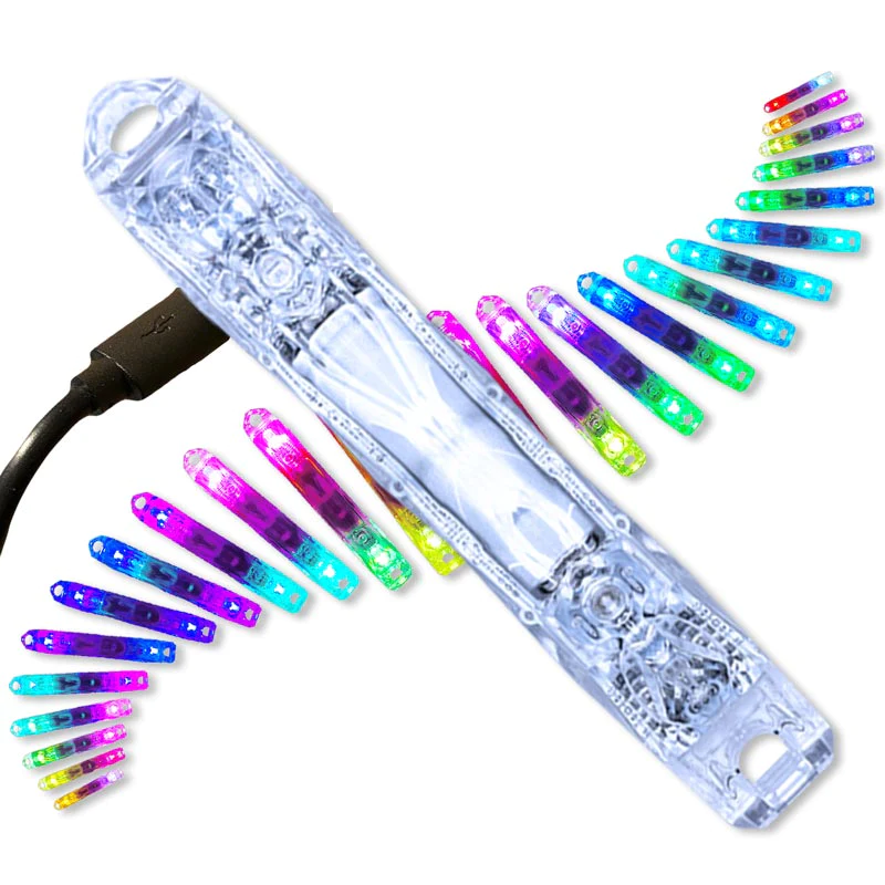 Premium Multicoloured LED 7″ Glow Stick - Glowtopia