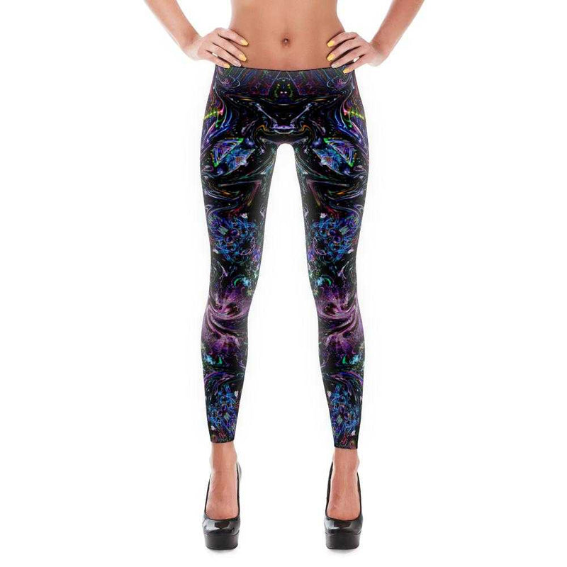 Women's Colorful Poi-Patterned Leggings | UltraPoi